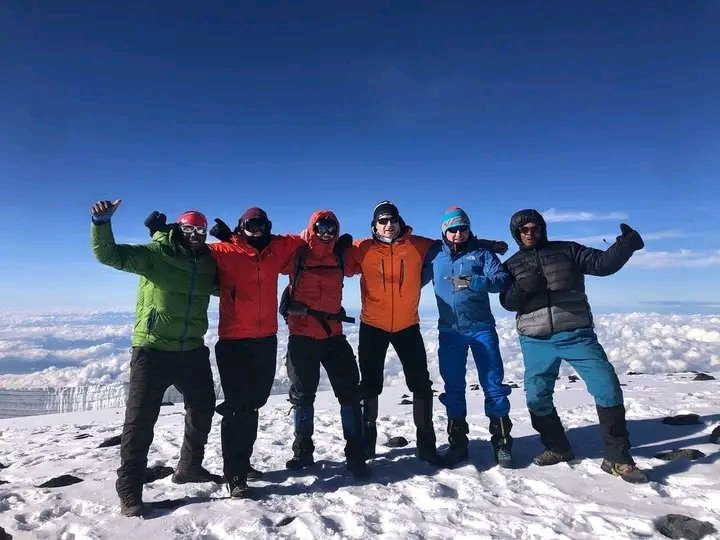 Marangu route on Mount Kilimanjaro