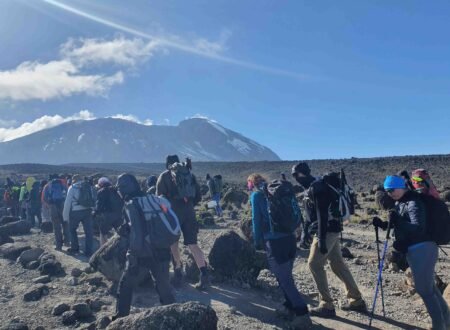 Machame 6 days climbing