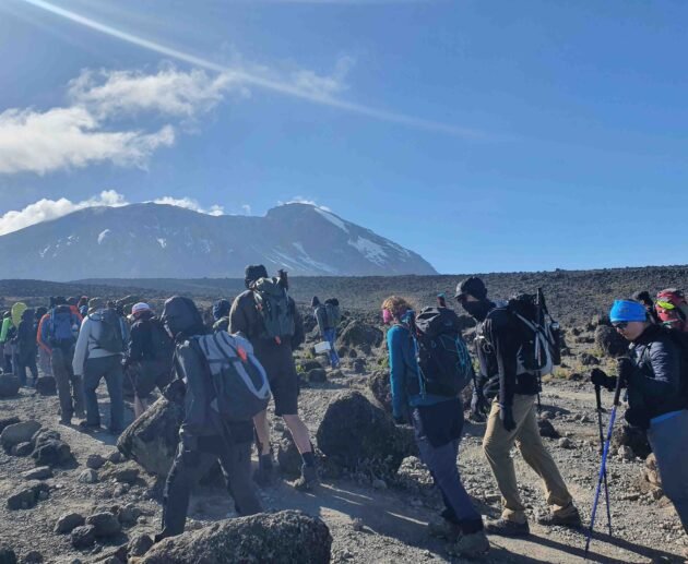 Machame 6 days climbing