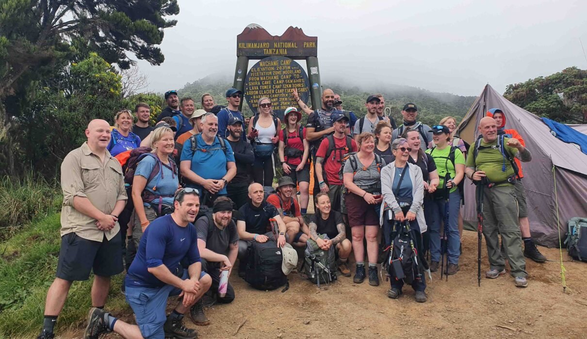 The best 6 days Machame route group