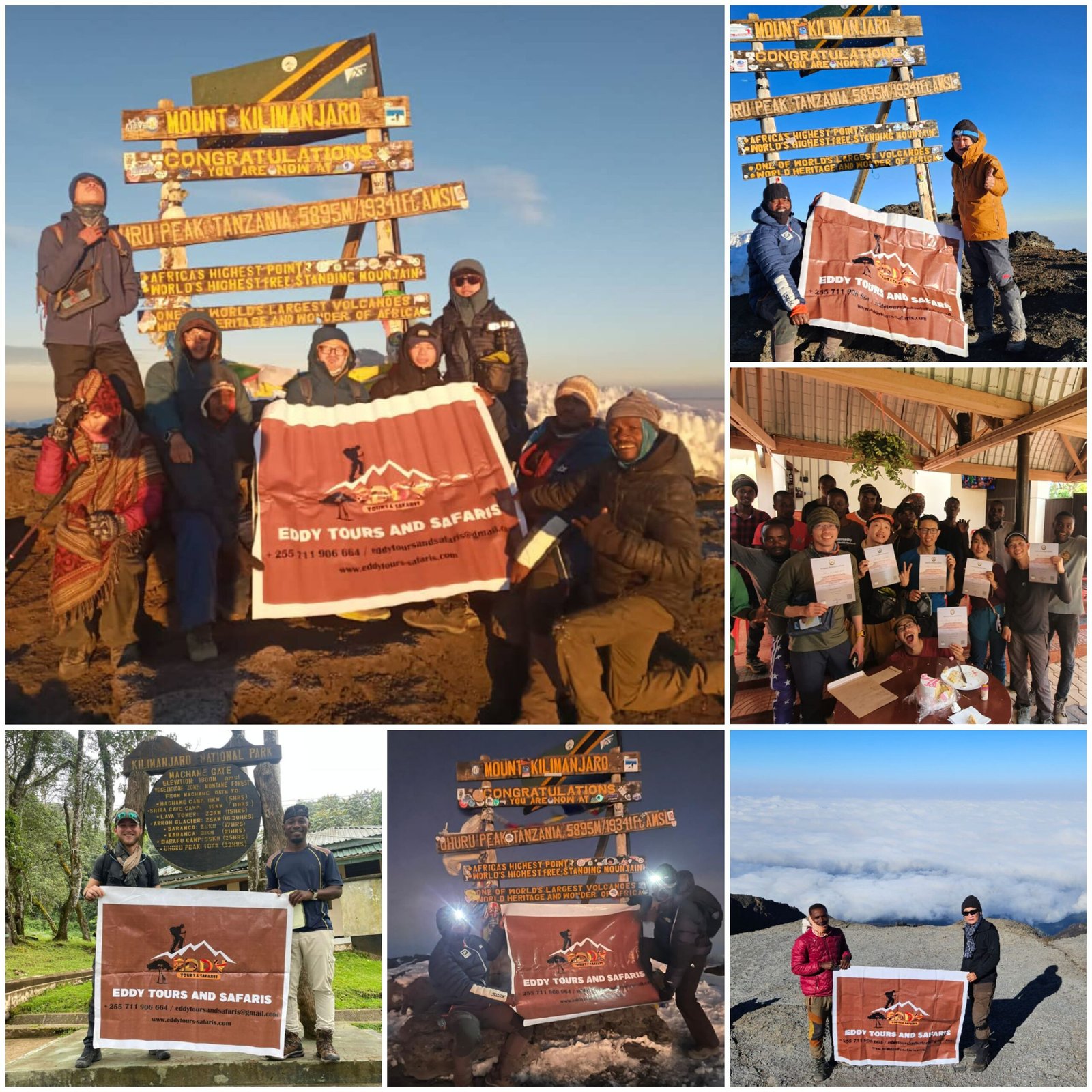 #1 Kilimanjaro climbing company in Tanzania - Eddy Tours and safaris