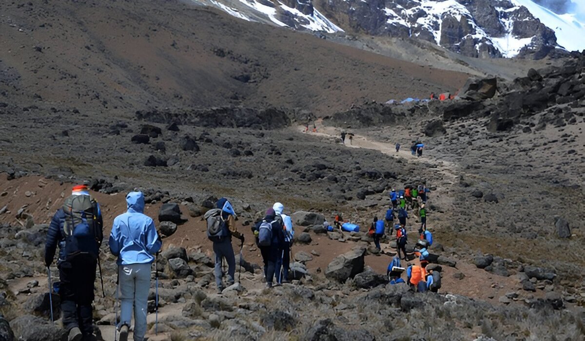 Marangu route on Mount Kilimanjaro in 2025/2027