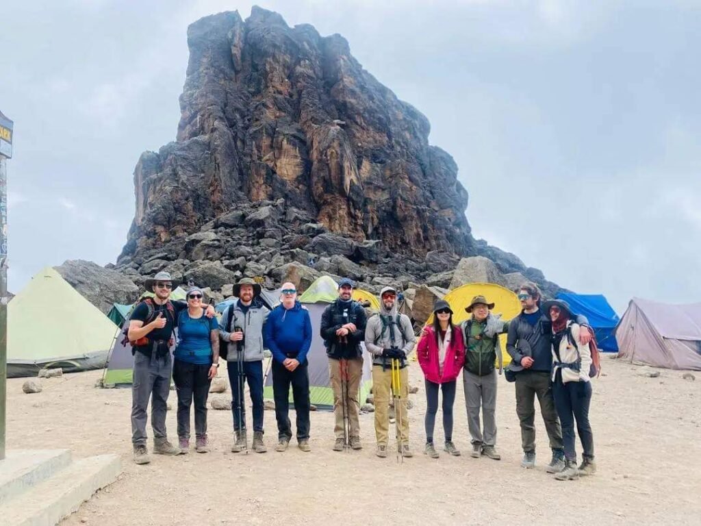 most popular Lava Tower Camp, found in Kilimanjaro