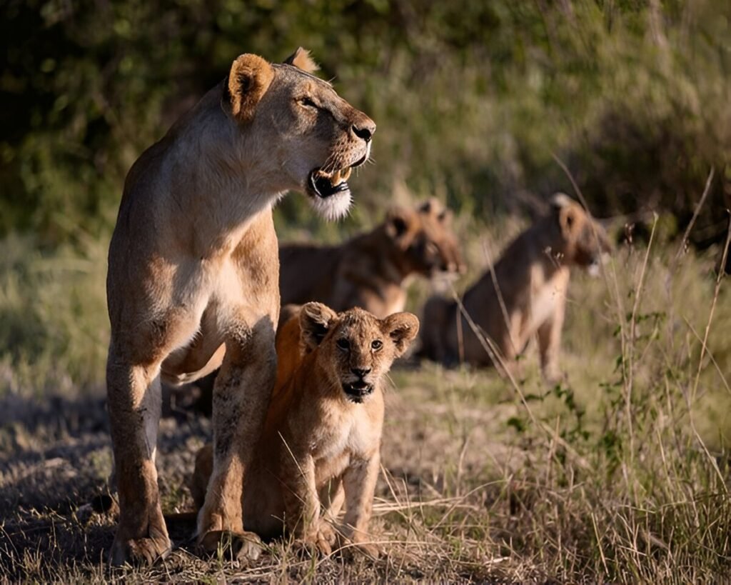 The premier African Serengeti National Park in Tanzania