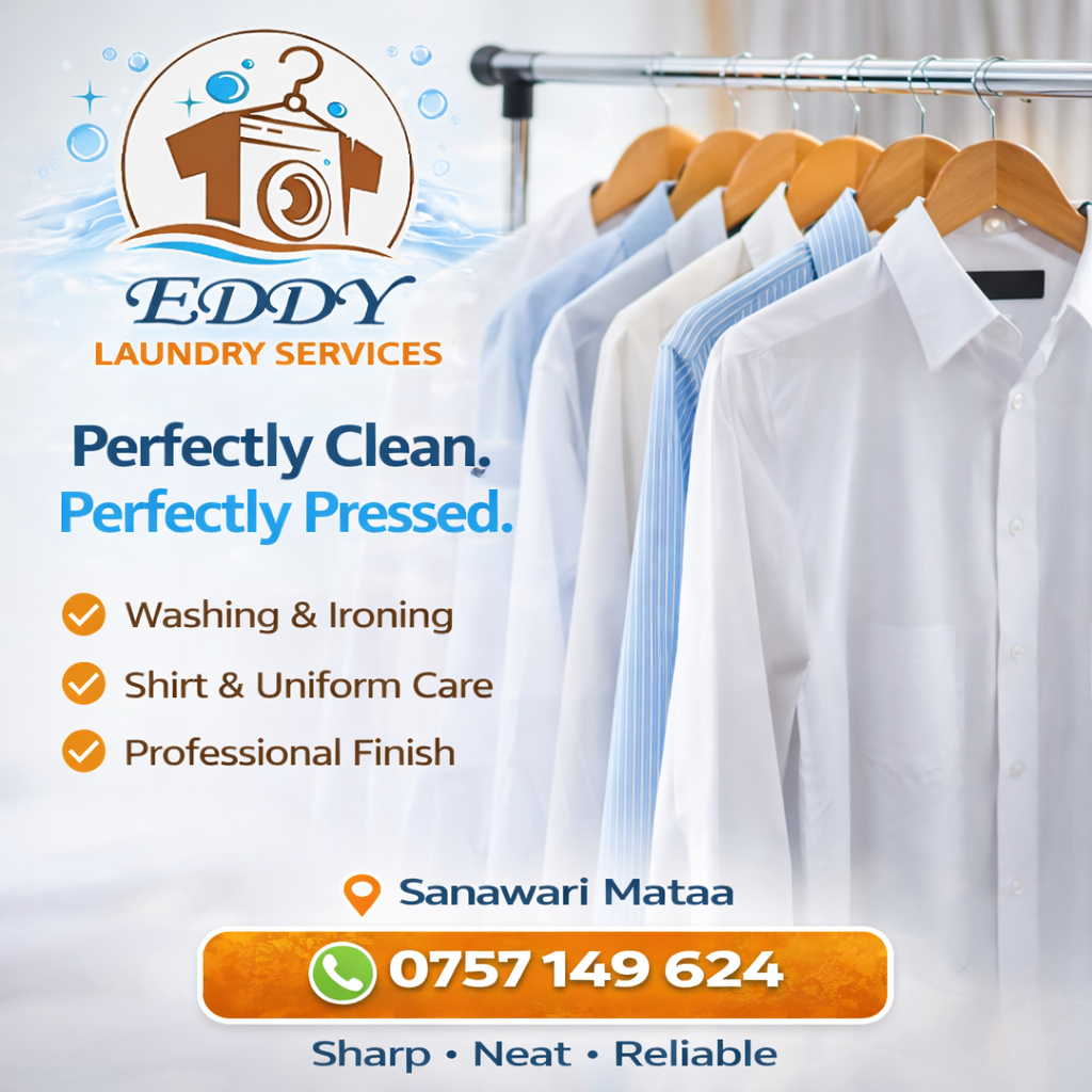 Eddy Laundry Services - Best Laundry Service in Arusha-Sanawari Mataa 2026: Reliable & Affordable Care